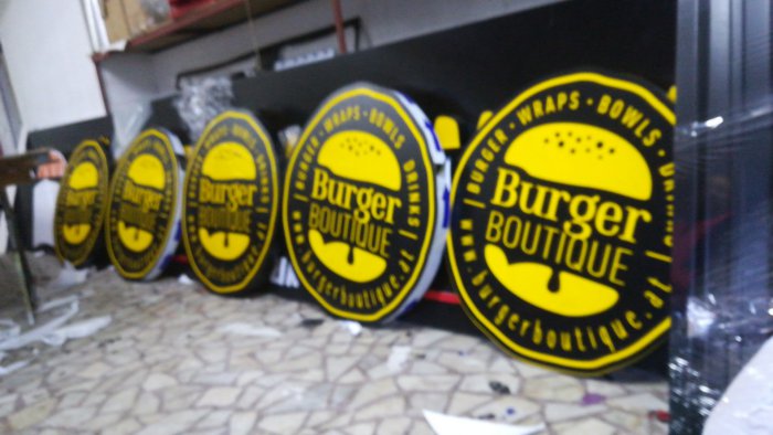 Burger boutıoue logo burger butik logo